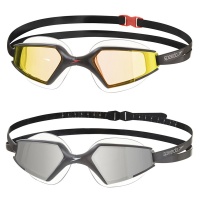 Speedo Aquapulse Max Mirror 2.0 IQ Fit Racing Swimming Goggles